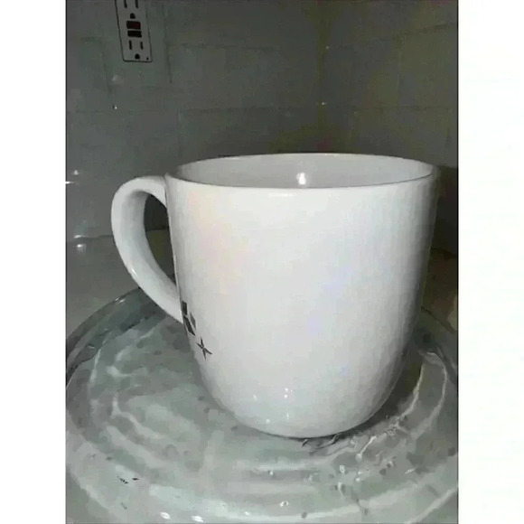 Starbucks Holiday Collection Gold Green Siren White Coffee Mug 2013 Christmas - Picture 6 of 11